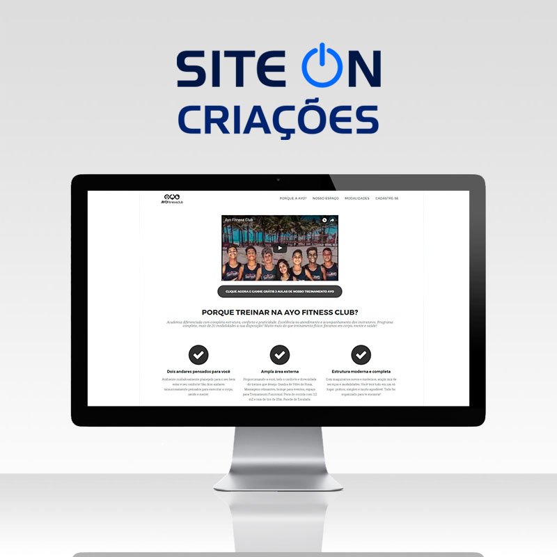 portfolio monitor webdesign ayofitness
