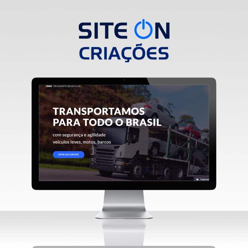 portfolio monitor webdesign lidertransporte