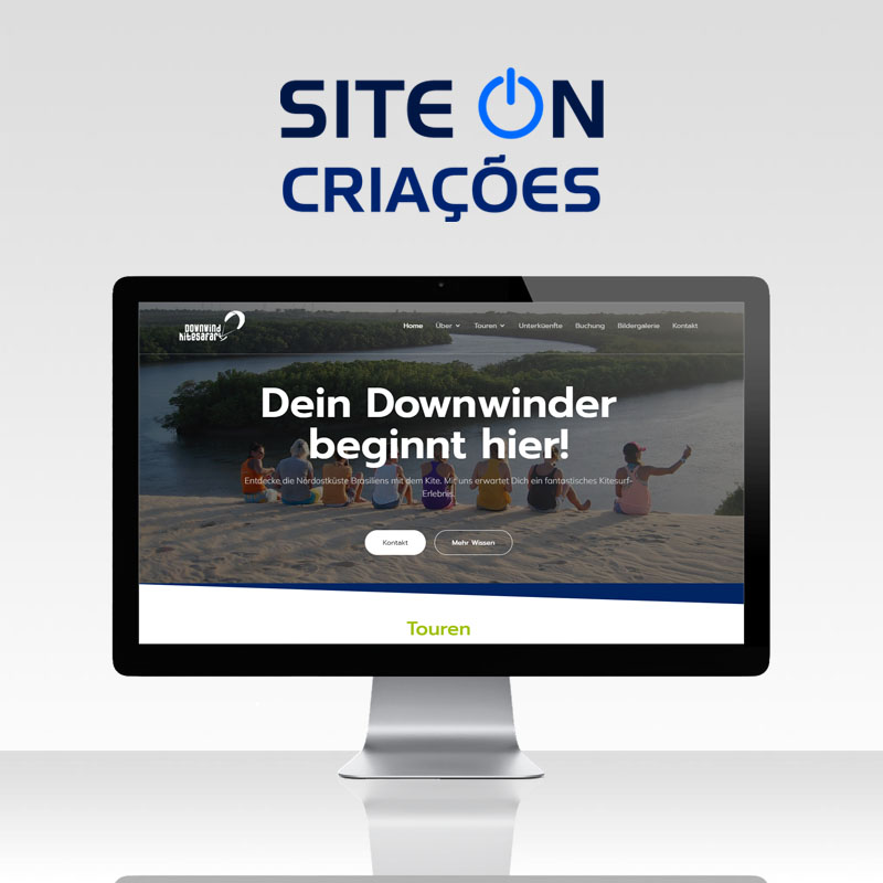 portfolio monitor webdesign downwind kite safari