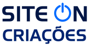 logotipo site on criacoes